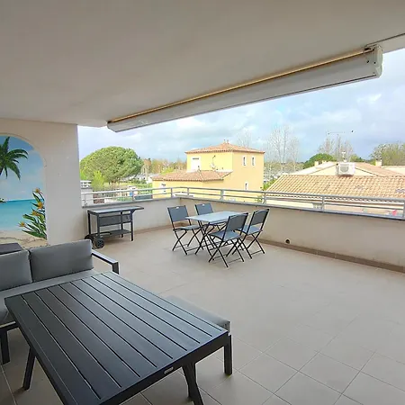 Daire T2 Proche Avec Terrasse, Clim, Wi-fi Et Parking - Fr-1-781-102